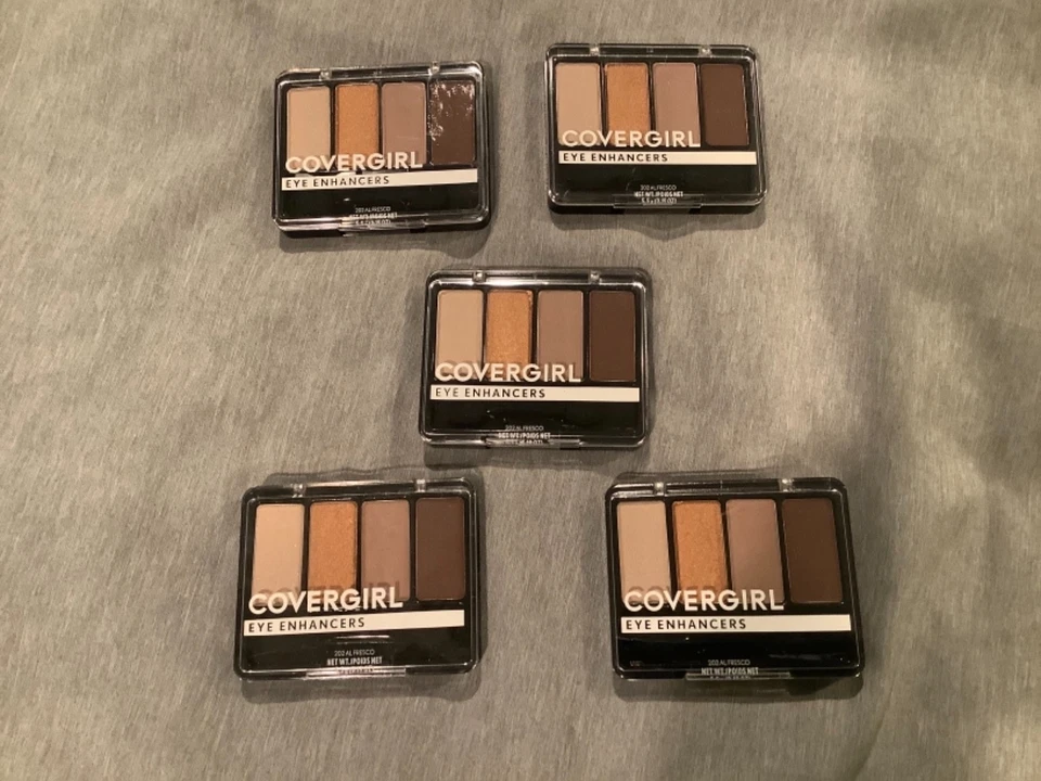 3 COVERGIRL Eyeshadow Quad Eye Enhancers #202 Al Fresco