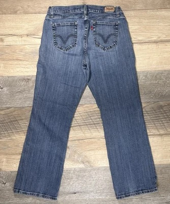 Женские джинсы LEVI'S 529 Curvy Bootcut размер 31x30 средняя стирка эластичные хлопок джинсовая ткань - Изображение 1 из 4