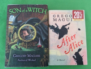 LOT 2 HCDJ NOVELS BY GREGORY MAGUIRE: SON OF A WITCH; AFTER ALICE 1ST ED; 1ST PR - Imagen 1 de 4