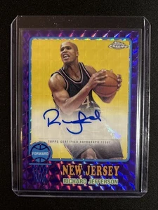 🔥Redes automáticas Richard Jefferson 2024-25 Topps cromadas #73TA-RJ - Imagen 1 de 2