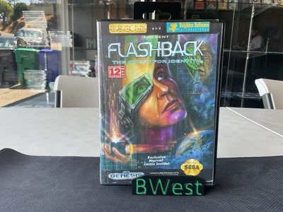 Sega Genesis Flashback The Question For Identity No Manual Tested - Image 1 of 4