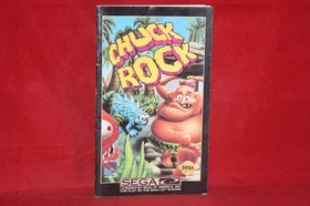 Manual Only. Chuck Rock (Sega CD, 1993) Authentic Instruction