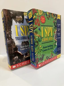 I Spy School Days and Treasure Hunt 2 PC Games Software by Scholastic - Picture 1 of 5