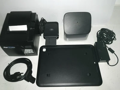 Shopify POS Terminal Countertop Kit with Credit Card Reader for iPad + Printer - Image 1 of 4