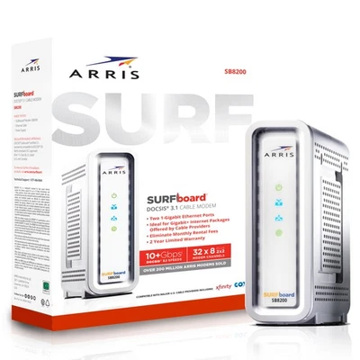 ARRIS 1000205 Surfboard DOCSIS 3.1 Cable Modem - Image 1 of 4