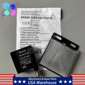 New FPDM12P5102-S35A For BAUMER FPDM 12P5102/S35A Photoelectric Sensors 4-Pin - Bild 1 von 10