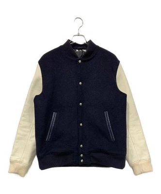 uniform experiment                    Stadium jacket White x Navy UE-156014 - Image 1 of 4