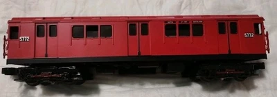 MTH  Rail King R-12 Car Subway Car. Redbird Non Powered. #5772 - Image 1 of 4