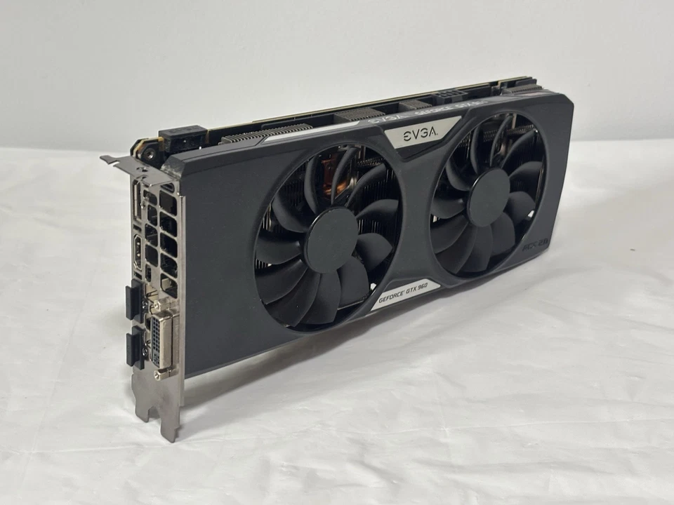 EVGA NVIDIA GeForce GTX 960 2GB Video Graphics Card HDMI DVI DISPLAYPORT - Image 1 of 4