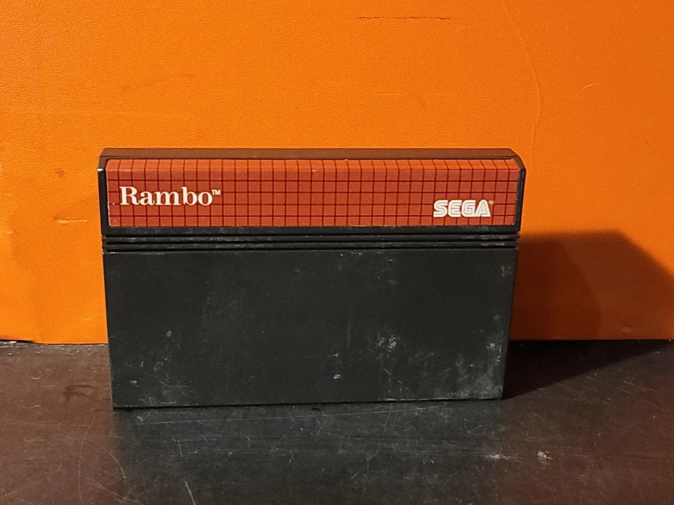 Rambo (Sega Master System SMS, 1986) Cartridge Only ~ Tested & Working - Image 1 of 1