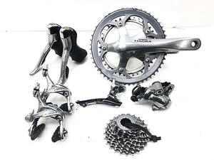 Shimano Tiagra 4500 series 9-speed component set: ST, FD, RD, FC, CS, BR - Picture 1 of 10