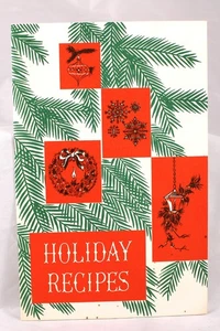 Holiday Recipes NSP Northern States Power Co Advert Cookbook Home Service Dept - Picture 1 of 3