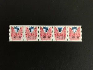 Briefmarken USA, Scott # CVP33, PNC5 # 11, 0,32 $ verschiedene, postfrisch - Bild 1 von 2
