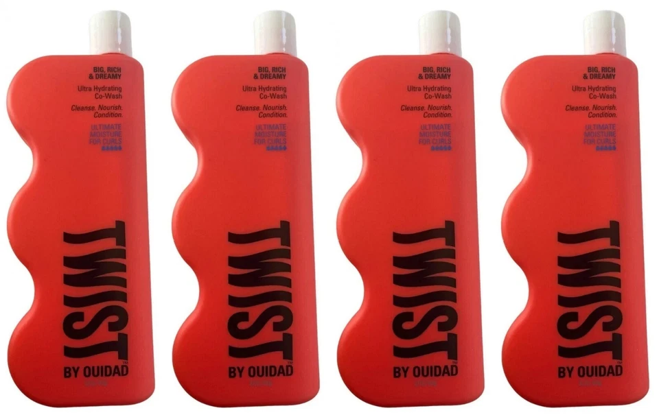 TWIST Big, Rich & Dreamy Ultra-hydrating Cowash, by Ouidad Co Wash 16 Oz -4 Pack - Image 1 of 3