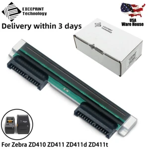 Cabezal de impresión P1079903-011 para impresora Zebra ZD410 ZD411 ZD411d ZD411t 300 ppp - Imagen 1 de 6