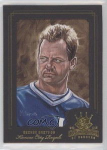 2003 Donruss Diamond Kings Gold Foil /100 George Brett #166 HOF