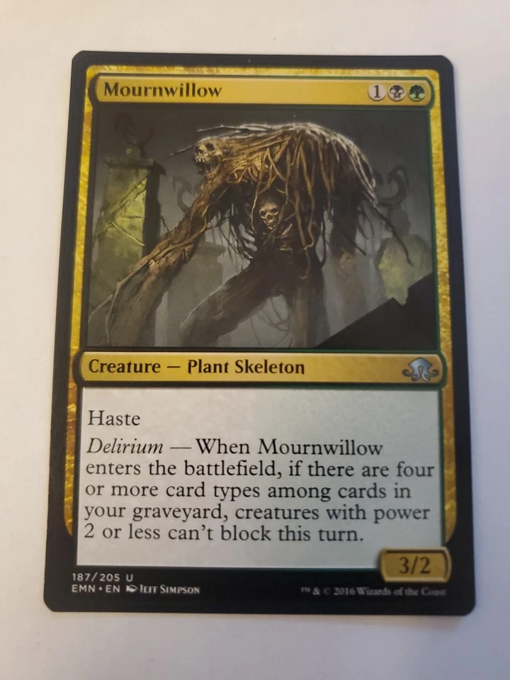 MTG Mournwillow Eldritch Moon 187/205 Regular Uncommon - Image 1 of 2