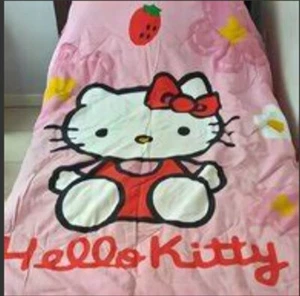 TRAPUNTA HELLO KITTY FRUTTA NOVIA SINGOLO 1 POSTO /PIAZZA 170X270 CM - Imagen 1 de 26