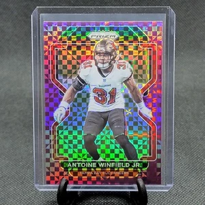 2021 Prizm ANTOINE WINFIELD JR 298 PURPLE POWER CHECKER-BOARD PRIZM SP #/49 Bucs - Picture 1 of 8