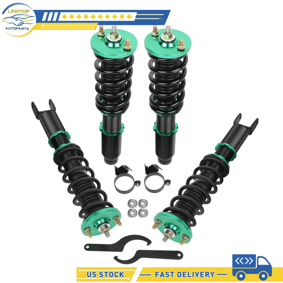 Coilover Suspension Kit For Honda Civic 1993-2000 Shock Strut Adjustable Height Foto 1 de 4