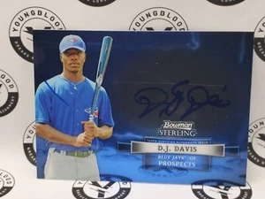 2012 D.J Davis RC AUTO Bowman Sterling Prospect Autographs#BSAP-DDA - Picture 1 of 2