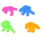4 Pieces of Plastic Dinosaur Mold Toy Kids Beach Sandcastle Toy