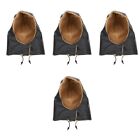  4 Pieces Wool Fleece Man Cold Weather Bump Hat Liner Men Caps and Hats