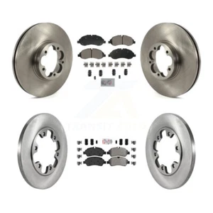 Front Rear Semi-Metallic Pads And Disc Brake Rotors Kit For Ford Transit-350 HD - Picture 1 of 8