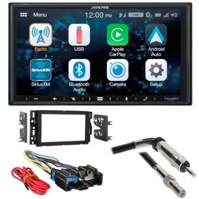 2007-2013 Chevrolet Silverado Alpine Double Din Bluetooth Stereo Upgrade I 650 - Image 1 of 4