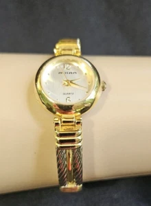 Orologio Vintage Milano Donna Tono Oro Quadrante Tondo Cinturino Decò MLN875 Giappone Batteria Nuova - Foto 1 di 12