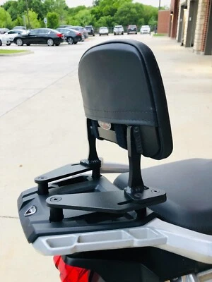 Backrest & Mounting Plates for Triumph Tiger 1200 900 850  GT Rally Pro Explorer - Image 1 of 4