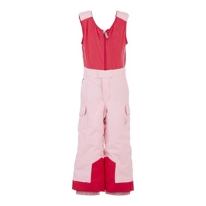 Spyder Toddler Girls Sparkle Bitsy Bib Pants Snow Pant, Winter Bib Pants, Size 2 - Picture 1 of 3