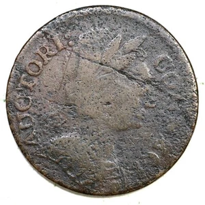 1785 3.3-F.3 R-4 Connecticut Colonial Copper Coin - Picture 1 of 2