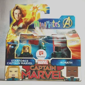 CAPTAIN MARVEL ~ Marvel Minimates / STARFORCE CAPTAIN MARVEL & KORATH @ 2019 - Picture 1 of 2