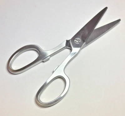 Полностью закрытые 8-дюймовые кухонные ножницы ножницы из нержавеющей стали матовая отделка - NG11/24 - Изображение 1 из 4