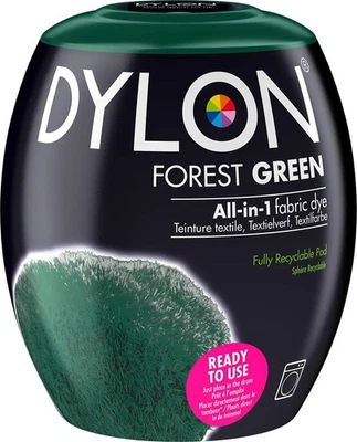 DYLON Washing Machine Fabric Dye Pod for Clothes & Pack of 1, Forest Green  - Image 1 of 4