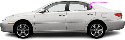 Vidrio de ventilación trasero izquierdo Fit 2002-2006 Lexus ES 300,ES330 4D sedán Foto 1 de 4