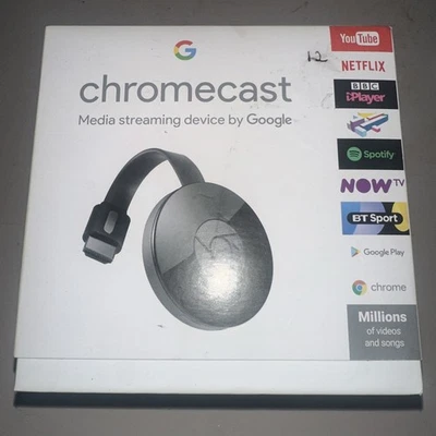 Google Chromecast 2nd Generation HDMI Streaming Media Player – Black(MA)  - Image 1 of 4