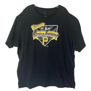 Fanatics Pittsburgh Pirates Spring Training Tshirt Size 3XL Black - Picture 1 of 6