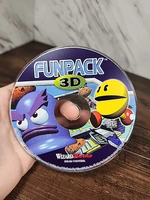 ☆ ~WIZARDWORKS FUNPACK 3D 🖥  CD-ROM VIDEO GAMES PAC-MAN~ ☆Disc-Only☆ - Image 1 of 2