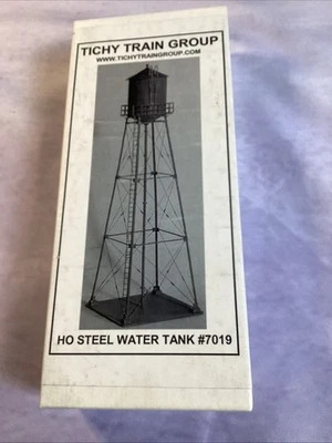 HO 1/87 Scale Tichy Train Group Kit #7019 Steel Water Tank - Image 1 of 3