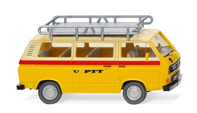 WIKING, VOLKSWAGEN T3 Autobus PTT, 1/87,  WIK029201 - Immagine 1 di 1