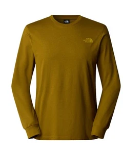 T-shirt maglia maglietta maniche lunghe UOMO The North Face Verde Easy - Imagen 1 de 6