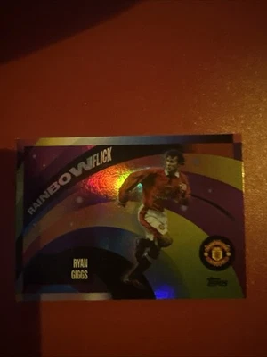 2025 Topps Manchester Man United Team Set Ryan Giggs Rainbow Flick Case Hit - Image 1 of 2