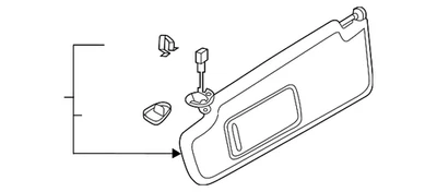 Parasol original Volkswagen 17A-857-552-C-SX4 Foto 1 de 2