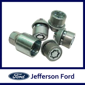 Genuine Ford Alloy Wheel Lock Nut Set European Style for Focus - Picture 1 of 3
