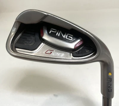Ping G20 Single 9 Iron Yellow Dot TFC 169 I Regular Graphite Men's RH Fast Ship - Image 1 of 4