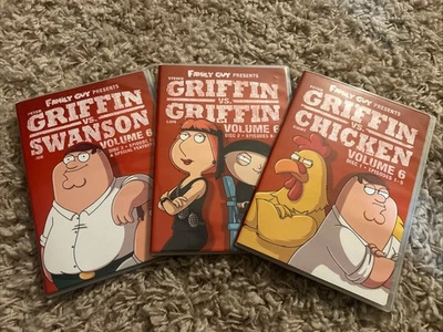 Family Guy (Volume 6) DVD 3-Disc Set Pre-Owned Good-Very Good - Image 1 of 4