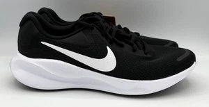 Nike Revolution 7 Zapatos Para Hombre 10 Negro Blanco FB2207-001 - SIN TAPA - Imagen 1 de 10
