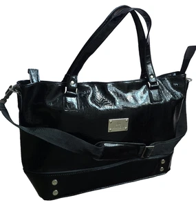 JM New York Blck Tasche/Geldbörse/gepolsterte Tasche mit Schultergurt, Innentaschen, mit Etui - Bild 1 von 22